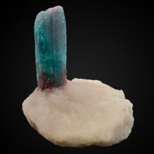 Elbaite v. Cuprian, Quartz