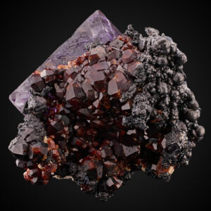 Fluorite, Garnet v. Spessartine, Manganite