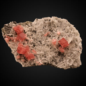 Rhodochrosite, Quartz