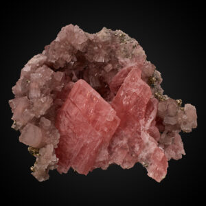 Rhodochrosite, Fluorapatite