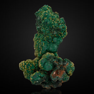 Pyromorphite, Malachite