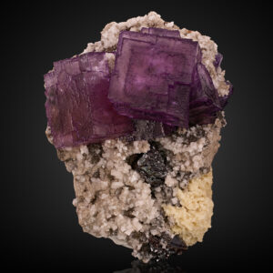 Fluorite, Sphalerite, Barite