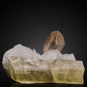 Spodumene v. Triphane, Quartz v. Smoky, Albite