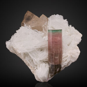 Elbaite, Quartz v. Smoky, Albite