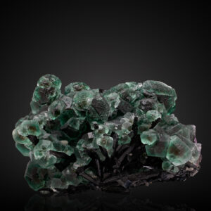 Fluorite, Schorl