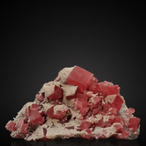 Rhodochrosite, Quartz
