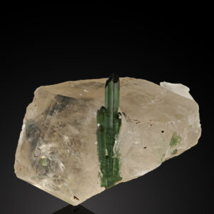 Elbaite, Quartz
