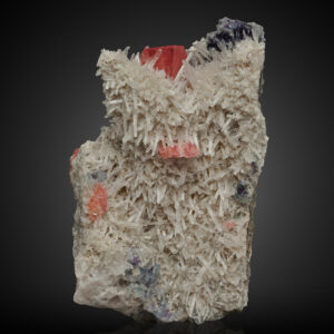Rhodochrosite, Quartz, Fluorite