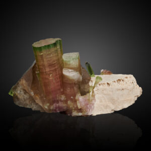 Elbaite, Quartz v. Smokey, Feldspar