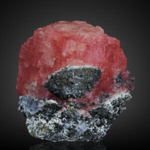 Rhodochrosite, Fluorite